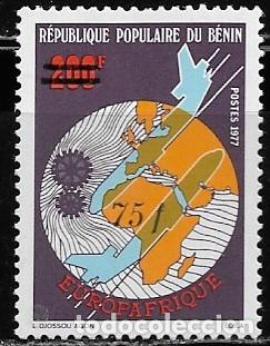 Sellos: BENIN 1985, Mi 382 - EUROPA FRIQUE - VARIEDAD, NUEVO VALOR FACIAL. MNH.