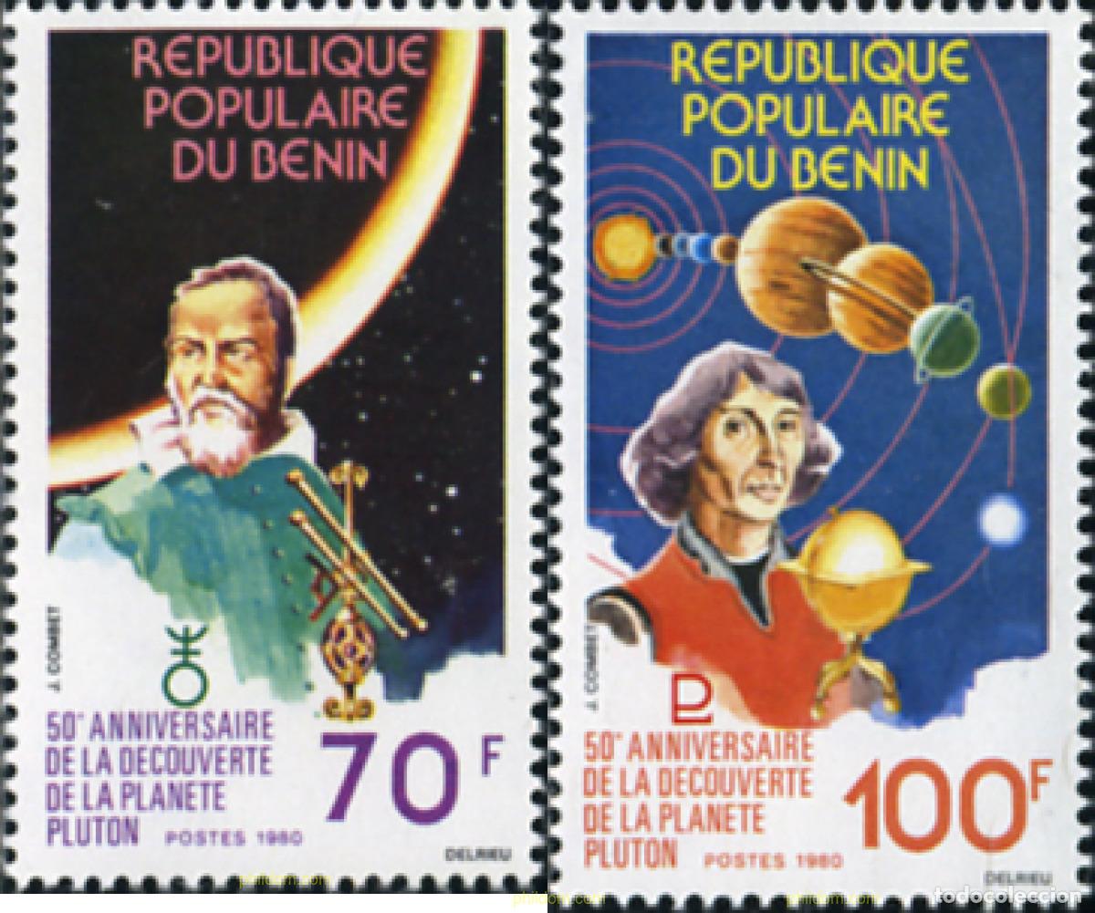 Sellos: 162851 MNH BENIN 1980 50 ANIVERSARIO DEL DESCUBRIMIENTO DEL PLANETA PLUTON