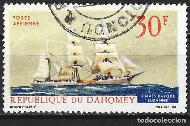 Sellos: Dahomey 1967 - Mi 309 - YT Pa 55 - El velero Suzanne ( A&eacute;reo )