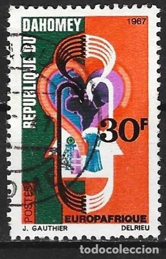 Sellos: Dahomey 1967 - Mi 319 - YT 257 - Europa y Africa
