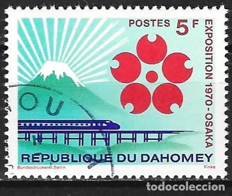 Sellos: Dahomey 1970 - Mi 419 - YT 290 - El monte Fuji