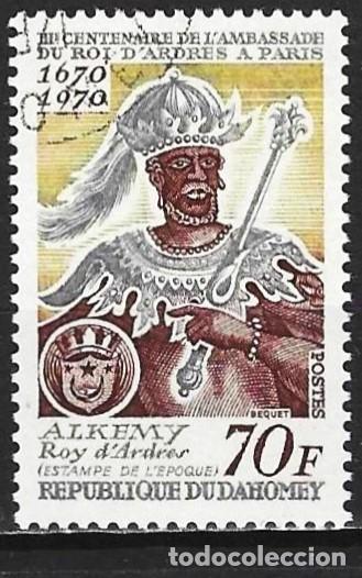 Sellos: Dahomey 1970 - Mi 424 - YT 293 - El rey Alkemy de Ardres