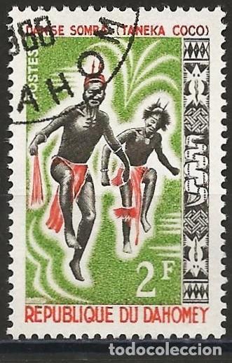 Sellos: Dahomey 1964 - Mi 233 - YT 205 - Danza folcl&oacute;rica