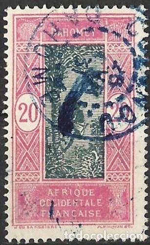 Sellos: Dahomey 1927 - Mi 71 - YT 85