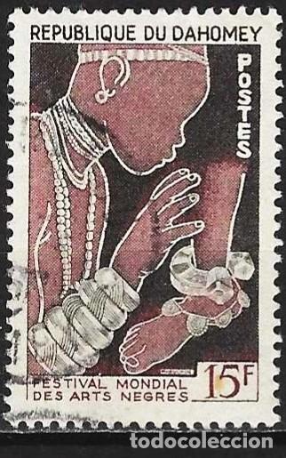 Sellos: Dahomey 1966 - Mi 270 - YT 235 - Festival de las Artes Negras