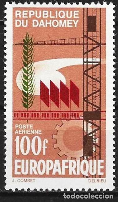 Sellos: Dahomey 1966 - Mi 281 - YT Pa 42 - Europafrica ( A&eacute;reo ) MNH**