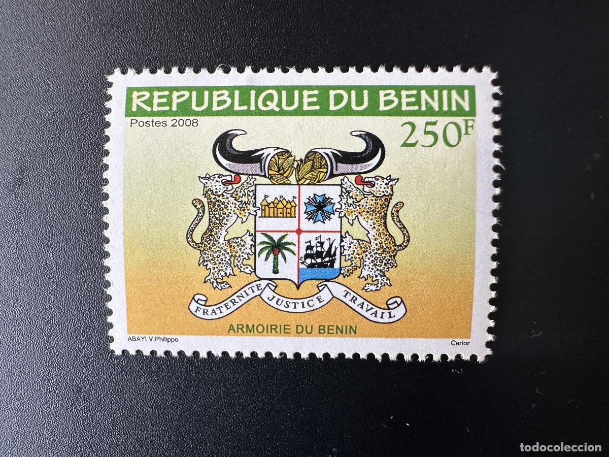 Sellos: Ben&iacute;n 2008 Mi. 1459 x Escudo de armas Wappen 250 F MNH**