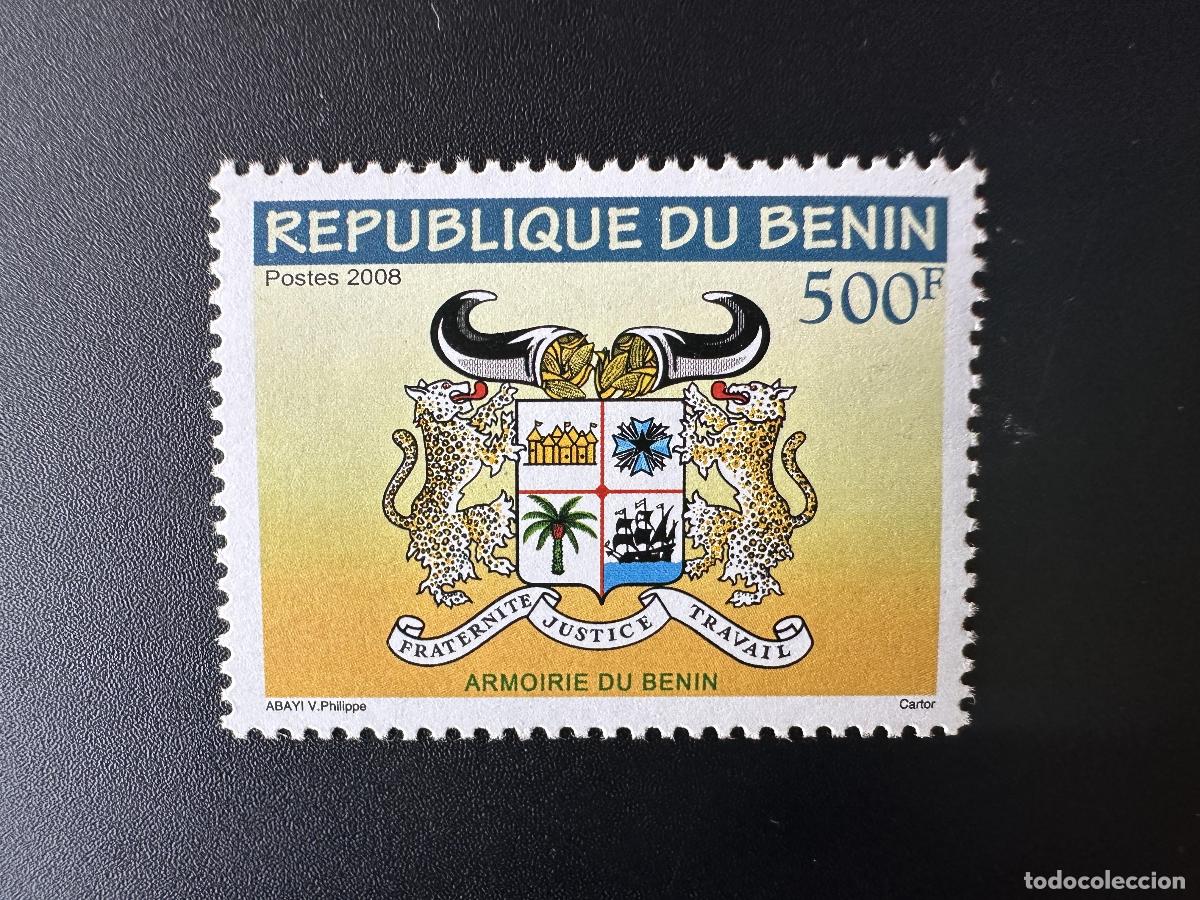 Sellos: Ben&iacute;n 2008 Mi. 1460 x Escudo de armas Wappen 500 F MNH**