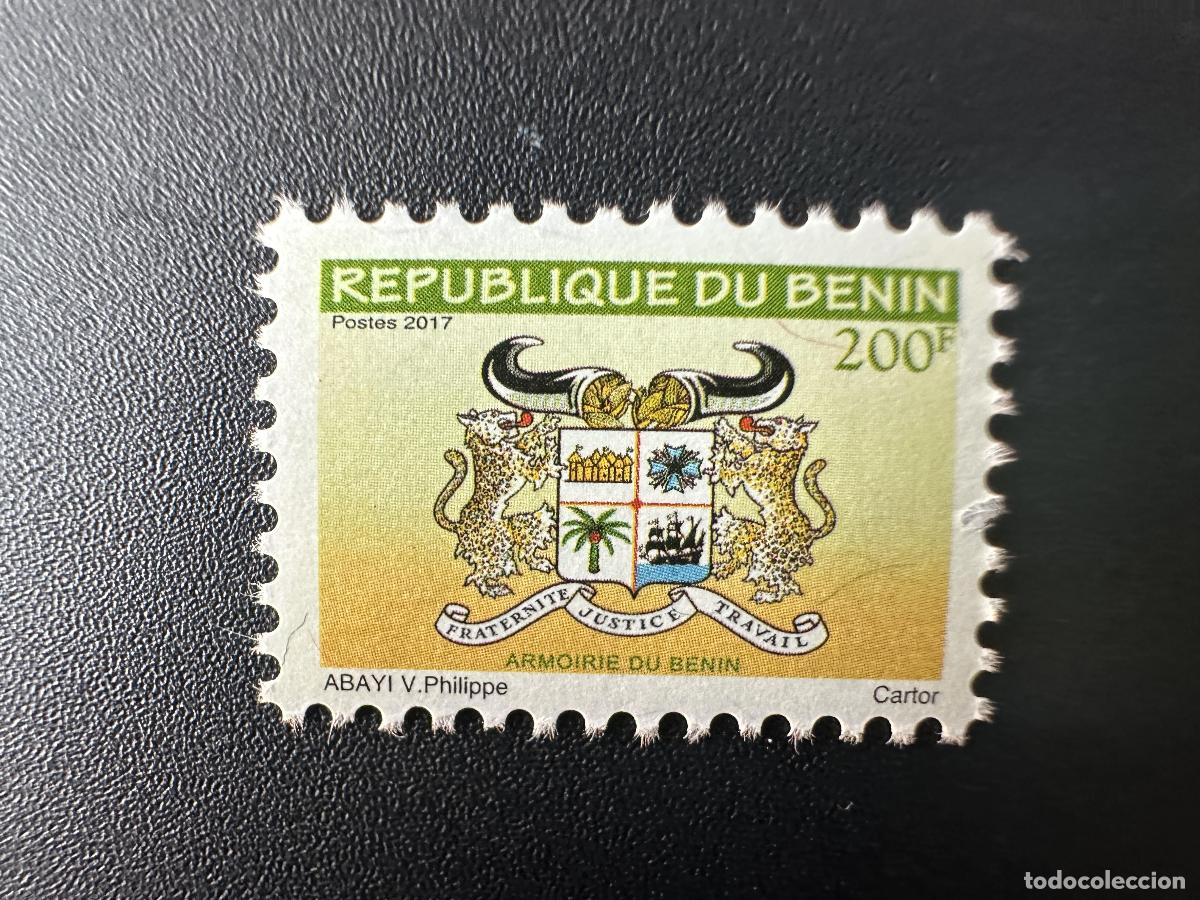 Sellos: Ben&iacute;n 2017 Mi. 1674 Escudo de armas Wappen 200 F MNH**
