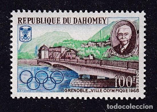 Sellos: DAHOMEY (BENIN) Yvert n&deg; 263 ** jeux olympiques d'hiver de Grenoble