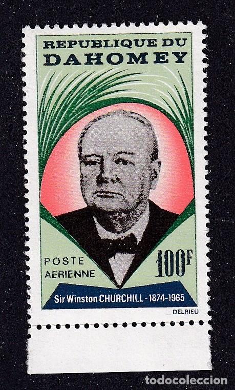 Sellos: DAHOMEY (BENIN) Yvert PA n&deg; 32 ** mort de Sir Winston Churchill