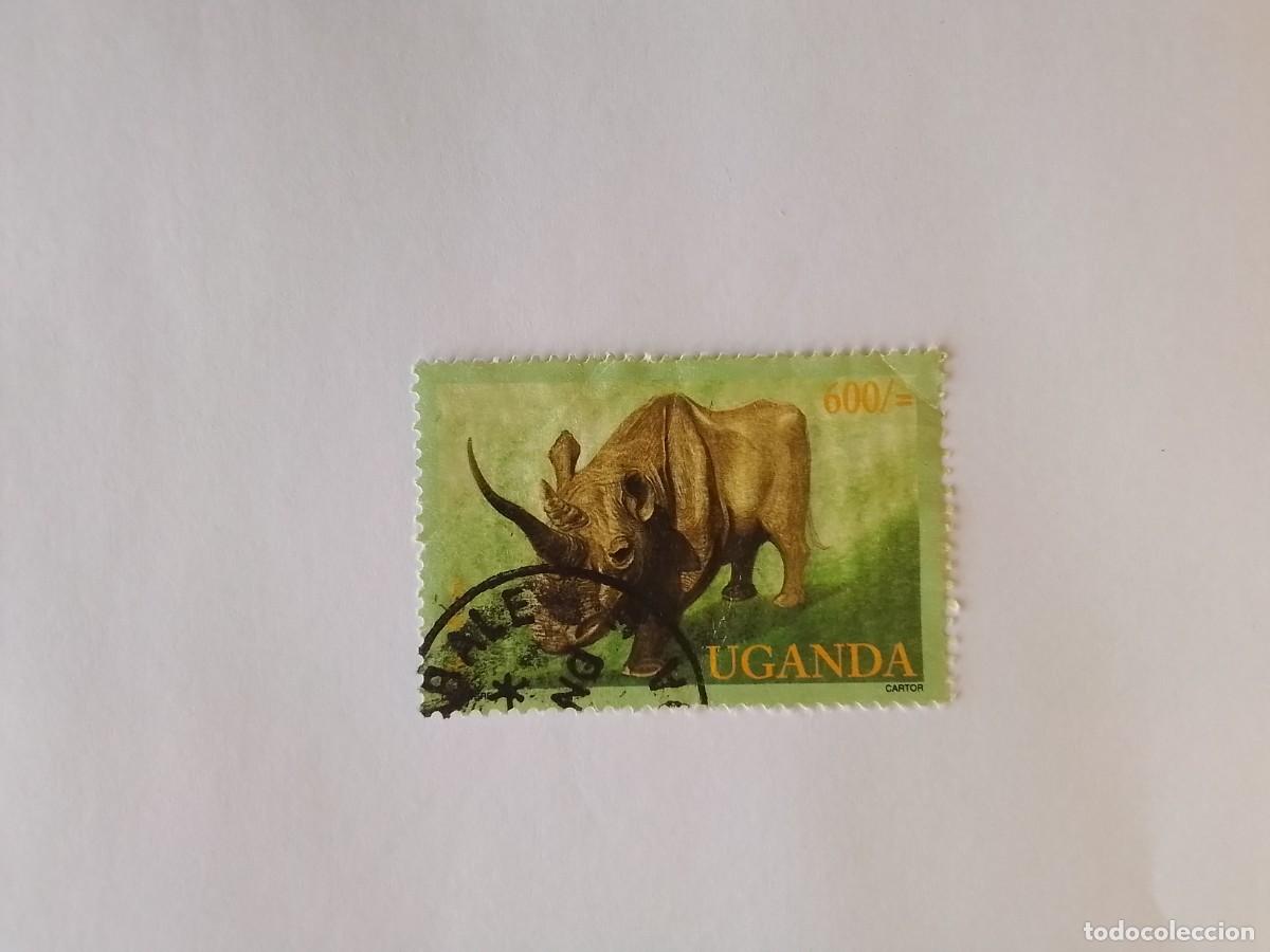 Sellos: A&Ntilde;O 2001 UGANDA SELLO USADO