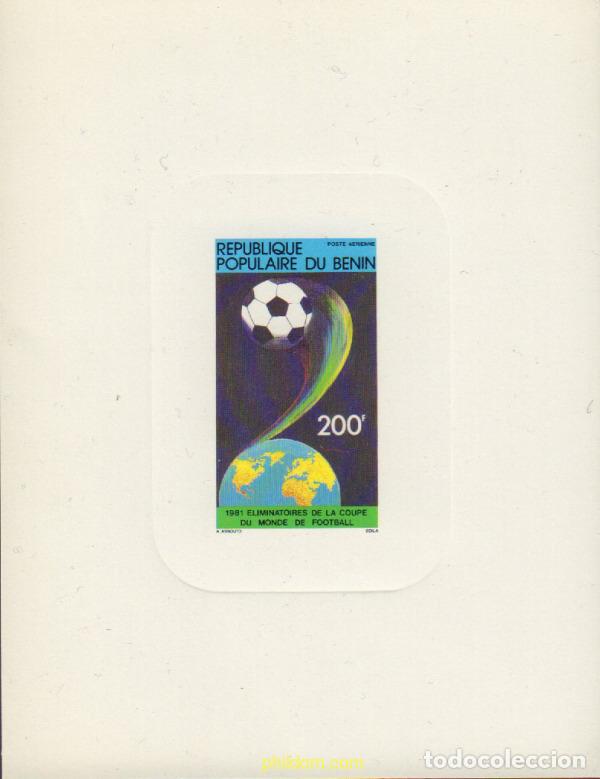 Sellos: 21836 MNH BENIN 1981 COPA DEL MUNDO DE FUTBOL. ESPA&Ntilde;A-82