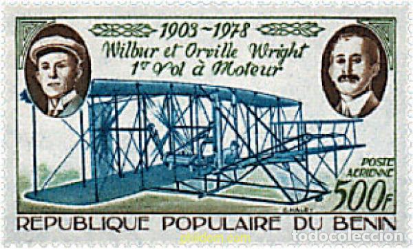 Selos: 70207 MNH BENIN 1978 PIONEROS DE LA AVIACION