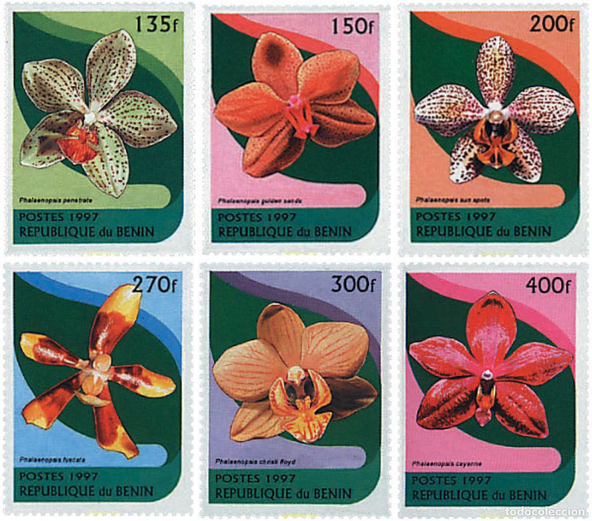 Timbres: 81809 MNH BENIN 1997 ORQUIDEAS