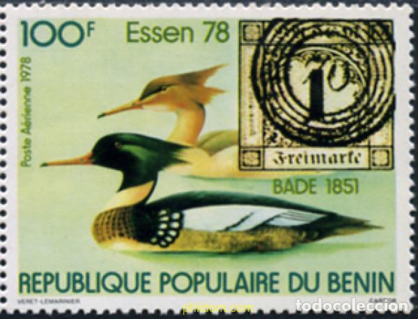 Francobolli: 678695 MNH BENIN 1978 ESSEN 78. EXPOSICION FILATELICA