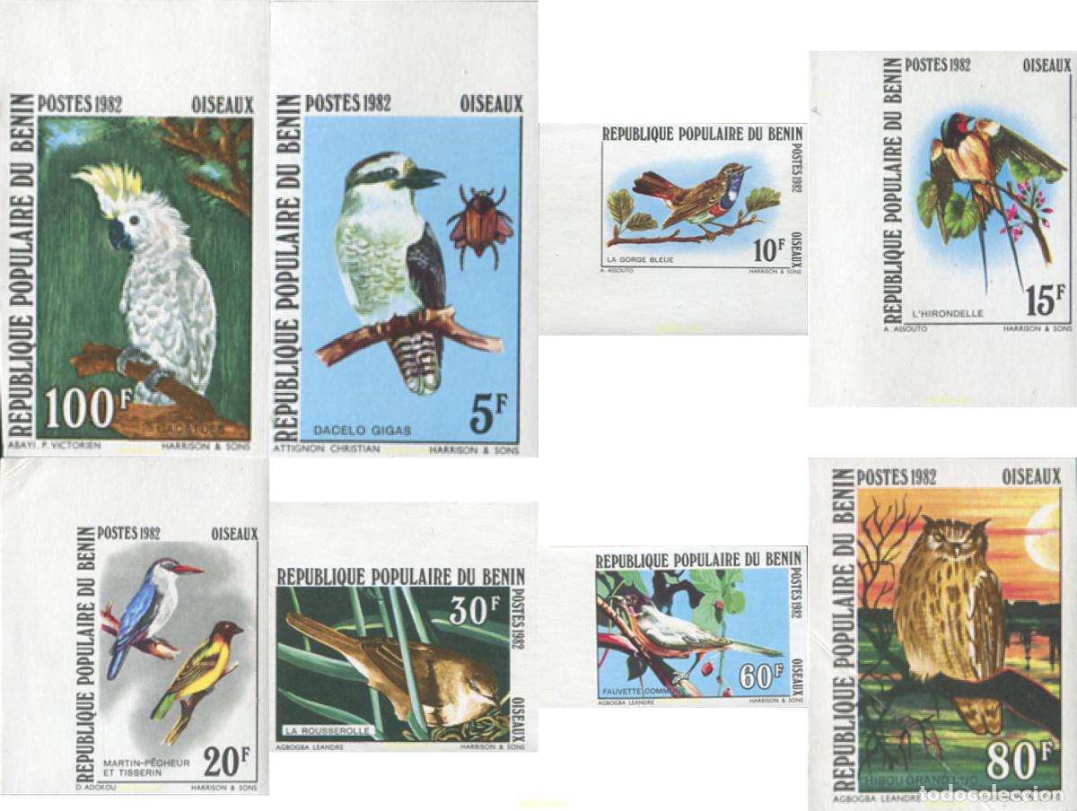 Timbres: 375608 MNH BENIN 1982 AVES