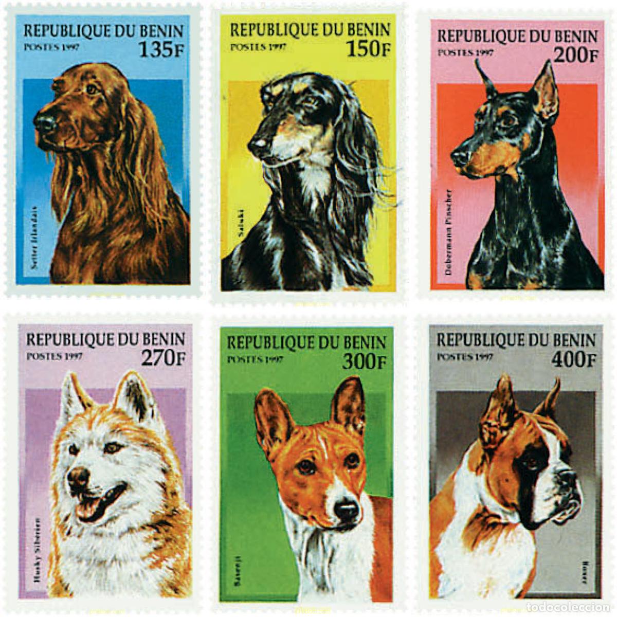 Selos: 47737 MNH BENIN 1997 PERROS DE RAZA