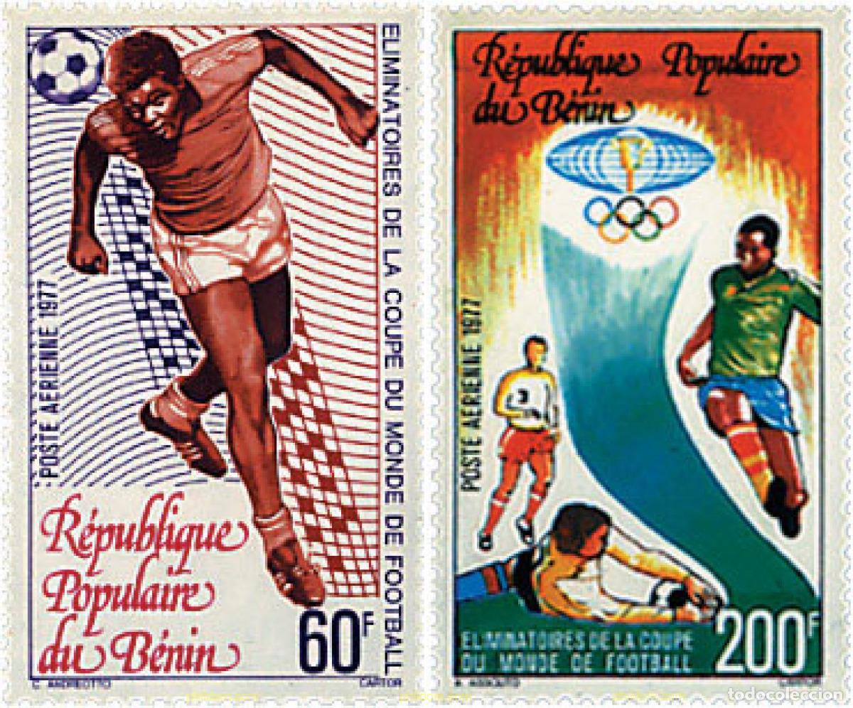 Stamps: 27445 MNH BENIN 1977 COPA DEL MUNDO DE FUTBOL. ARGENTINA-78