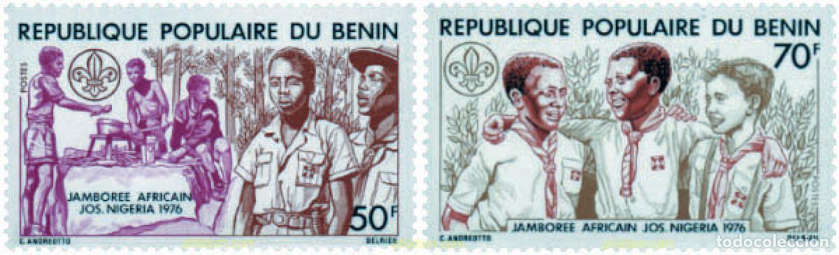 Sellos: 37982 MNH BENIN 1976 JAMBOREE AFRICANO EN NIGERIA