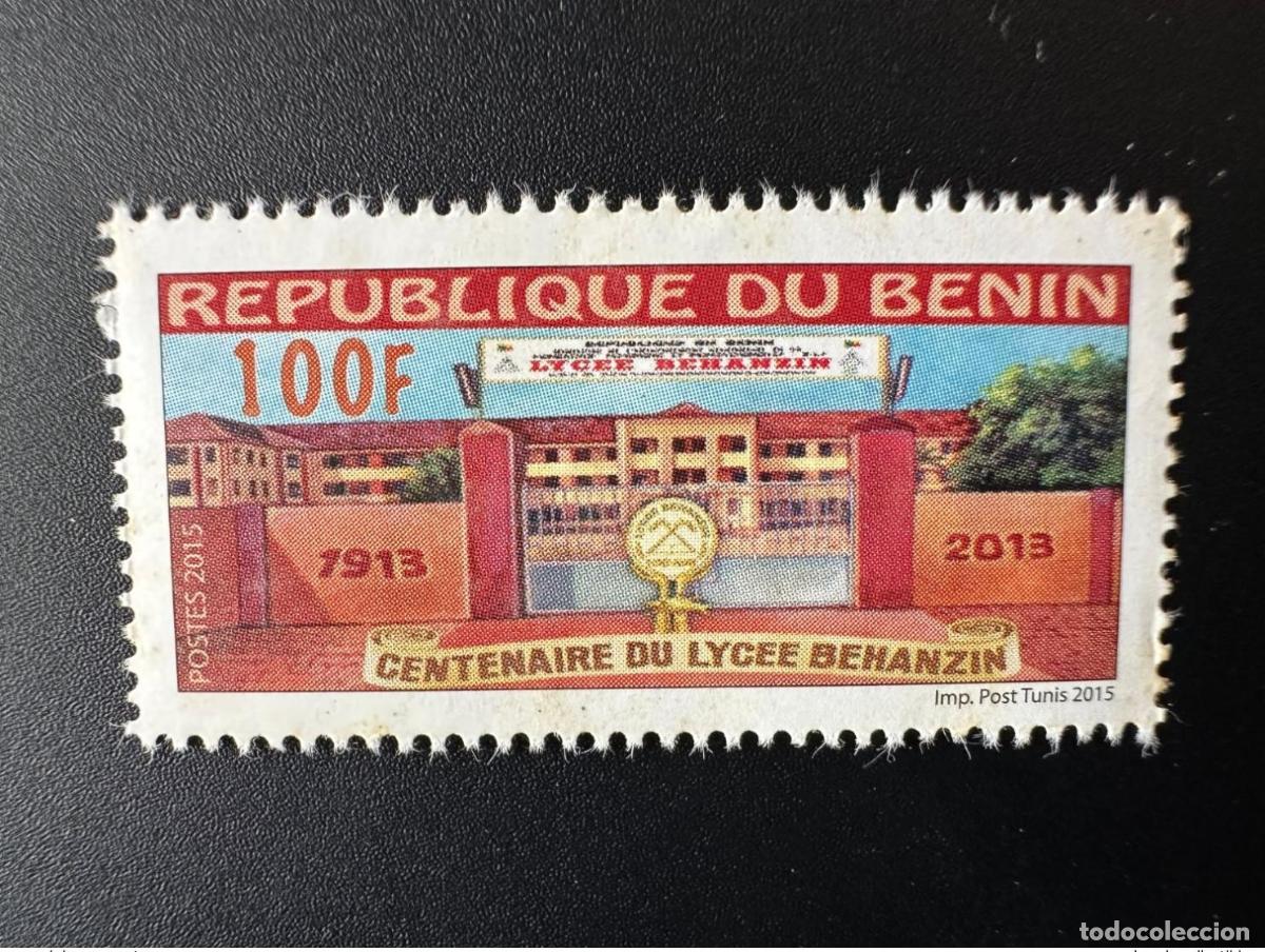 Sellos: Ben&iacute;n 2015 Mi. 1669 100F Centenario Liceo Behanzin Educaci&oacute;n Kultus Tunis