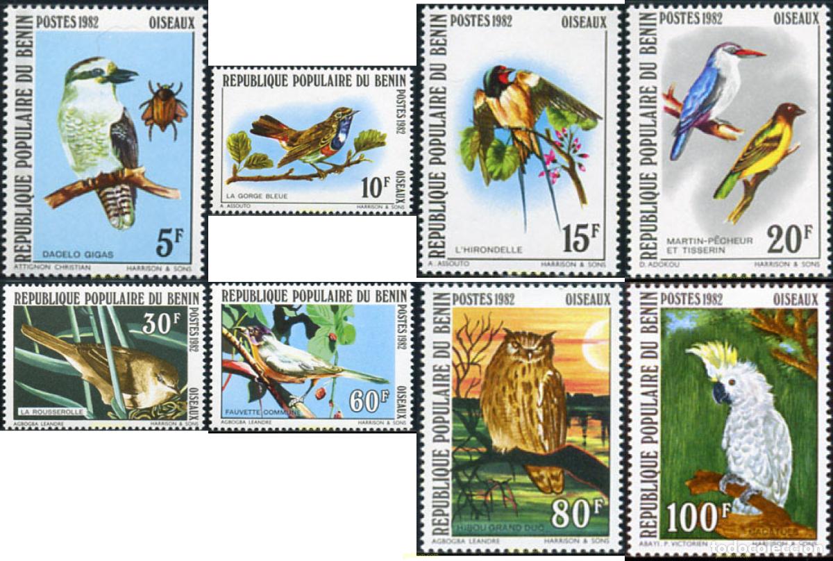 Sellos: 32228 MNH BENIN 1982 AVES