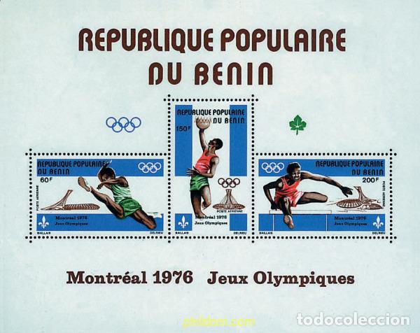 Sellos: 52279 MNH BENIN 1976 21 JUEGOS OLIMPICOS VERANO MONTREAL 1976