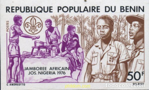 Sellos: 202585 MNH BENIN 1976 JAMBOREE AFRICANO EN NIGERIA