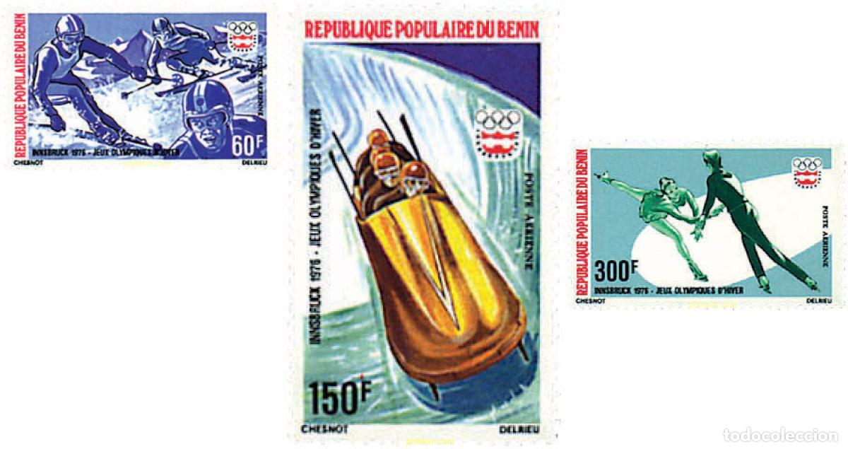 Sellos: 70539 MNH BENIN 1976 12 JUEGOS OLIMPICOS INVIERNO INNSBRUCK 1976