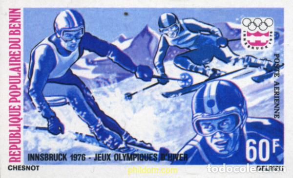 Sellos: 202564 MNH BENIN 1976 12 JUEGOS OLIMPICOS INVIERNO INNSBRUCK 1976