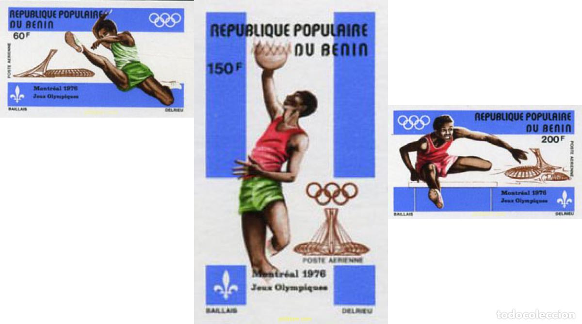 Sellos: 16555 MNH BENIN 1976 21 JUEGOS OLIMPICOS VERANO MONTREAL 1976