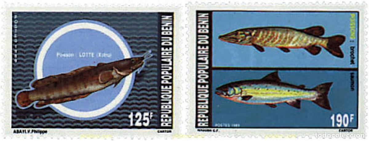 Briefmarken: 73647 MNH BENIN 1989 PECES
