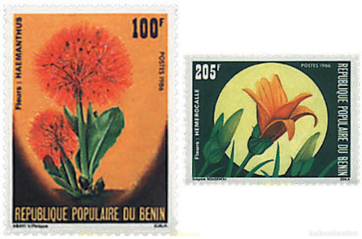 Sellos: 81804 MNH BENIN 1986 FLORES