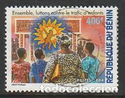 Sellos: BENIN, AFRICA, SELLO USADO