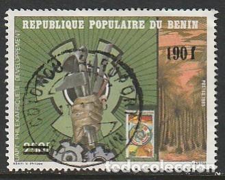 Sellos: BENIN, AFRICA, SELLO USADO