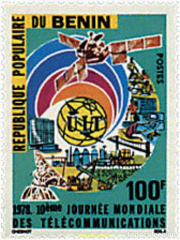 Sellos: 39237 MNH BENIN 1978 10 DIA MUNDIAL DE LAS TELECOMUNICACIONES