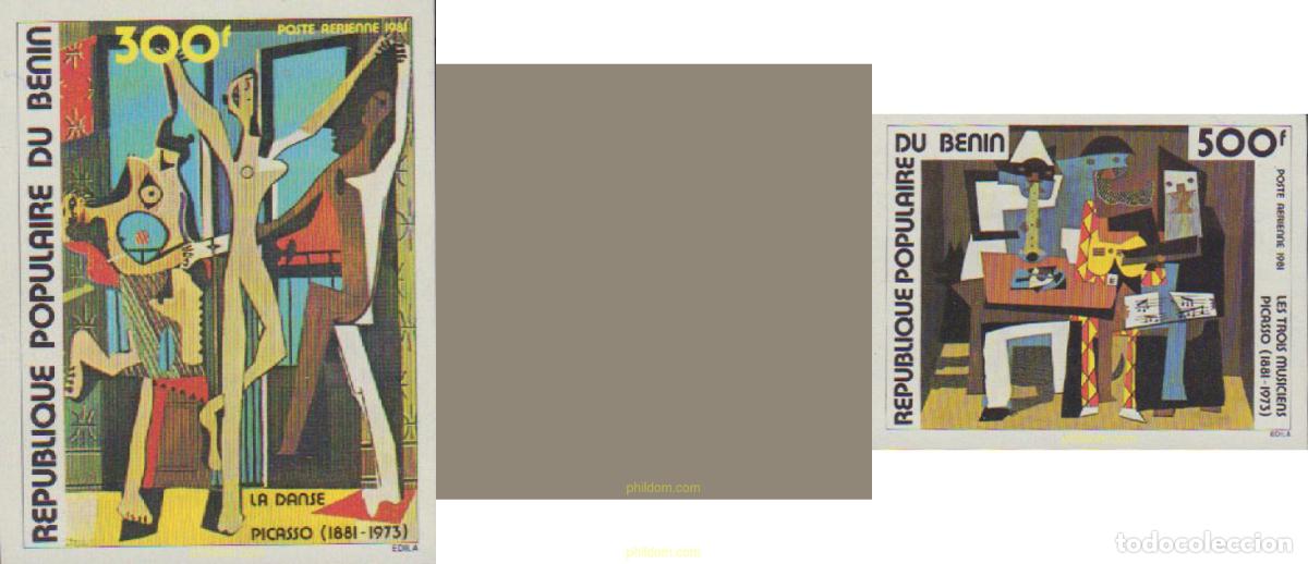 Sellos: 368425 MNH BENIN 1981 CENTENARIO DEL NACIMIENTO DE PABLO PICASSO