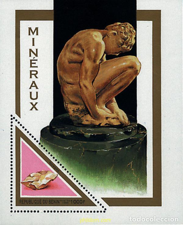 Sellos: 50344 MNH BENIN 1998 MINERALES