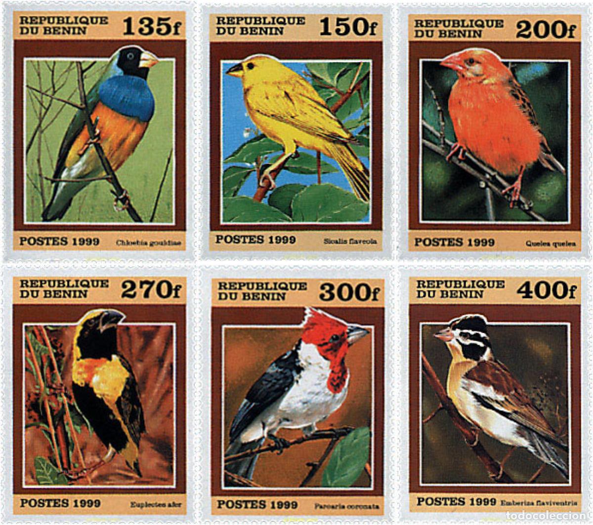 Sellos: 63947 MNH BENIN 1999 AVES