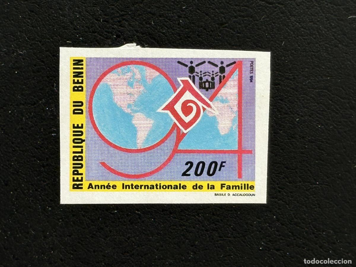 Sellos: Benin 1994 Mi. 622 ND IMPERF A&ntilde;o Internacional de la Familia