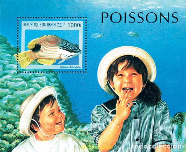 Sellos: 139413 MNH BENIN 1997 PECES