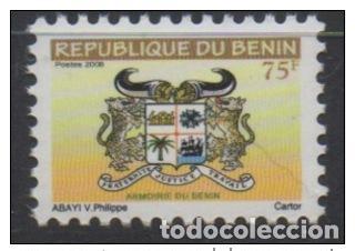 Sellos: Ben&iacute;n 2008 Mi. 1456 x Escudo de armas Wappen 75 F MNH
