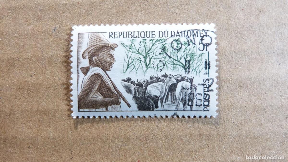 Sellos: Sello Republica de Dahomey Benin a&ntilde;os 60