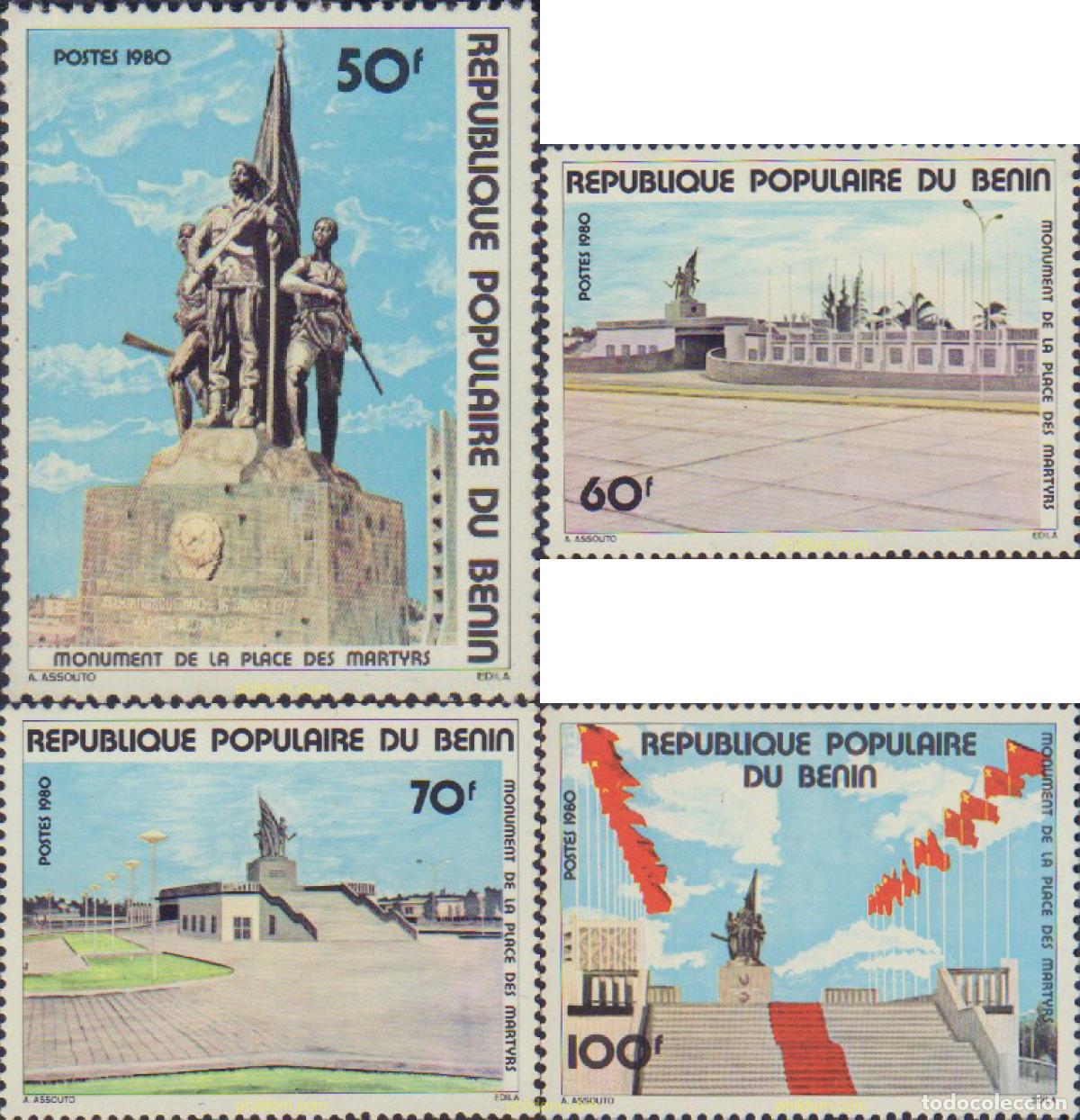 Sellos: 162865 MNH BENIN 1980 MONUMENTO DE LA PLAZA DE LOS MARTIRES