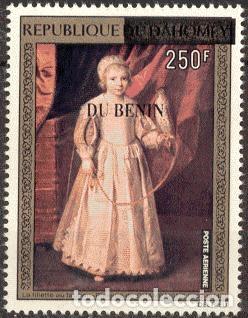 Briefmarken: Ben&iacute;n 2008 Mi. 1440 sobrecargado pintura Champaigne retrato ni&ntilde;o
