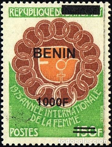 Sellos: Ben&iacute;n 2009 Mi. 1632 sobrecargado A&ntilde;o Internacional de la Mujer