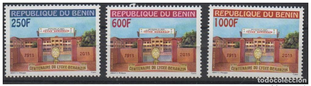 Sellos: Ben&iacute;n 2013 Mi. 1661 - 1664 Centenario del Lyc&eacute;e Behanzin Education Kultus MNH