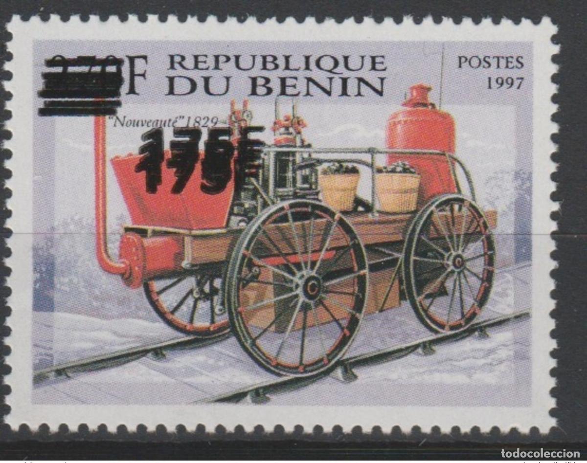 Sellos: Benin 2005 Mi. 1382 Novelty 1929 Tren locomotora DOBLE sobrecargado MNH**
