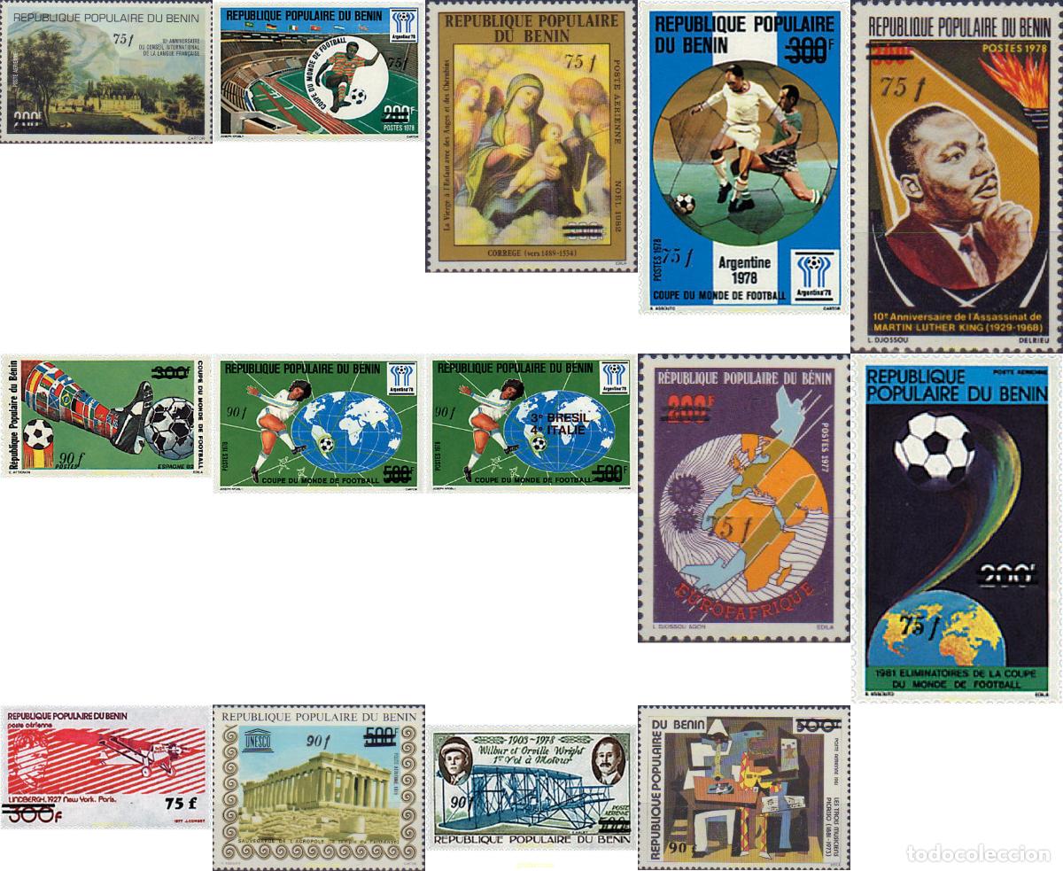 Sellos: 368430 MNH BENIN 1985 MOTIVOS VARIOS