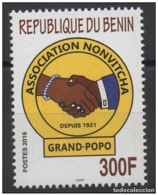 Francobolli: Ben&iacute;n 2016 Mi. 1673 Asociaci&oacute;n Nonvitcha Grand-Popo desde 1921 1 sello MNH